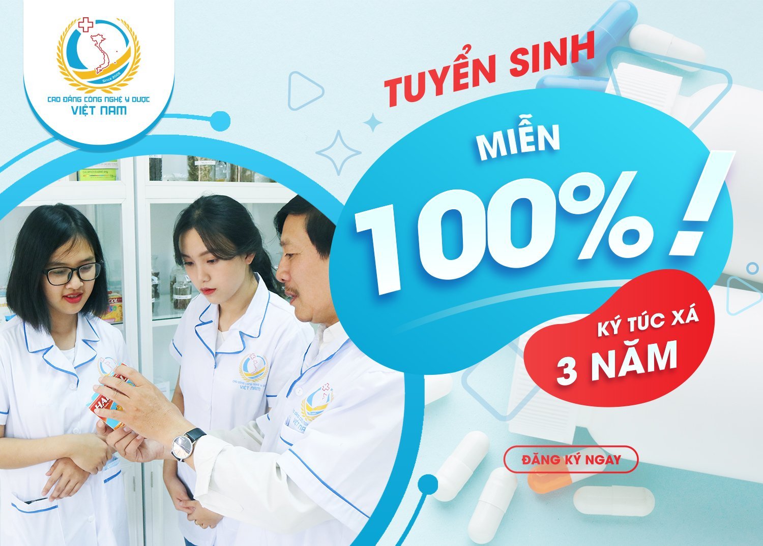 Xét tuyển học bạ THPT hệ cao đẳng chính quy chỉ cần tốt nghiệp cấp 3